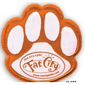 Reflective Paw Print Clipster